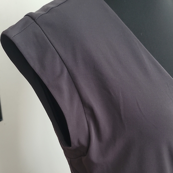 41 Hawthorn Asymmetrical Charcoal Dress - Picture 6 of 11